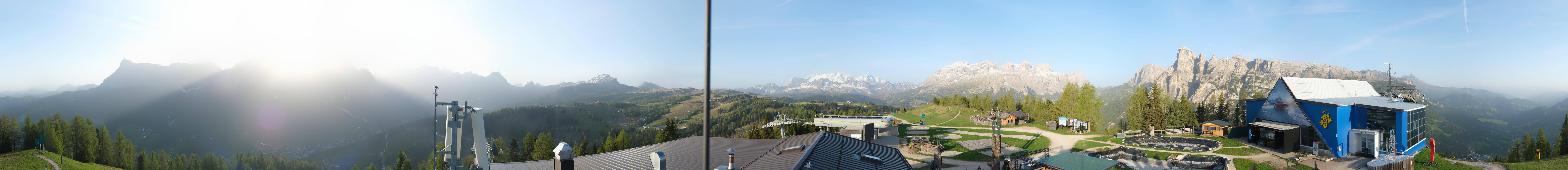Archiv Foto Webcam Bergstation Piz la Ila, Alta Badia
