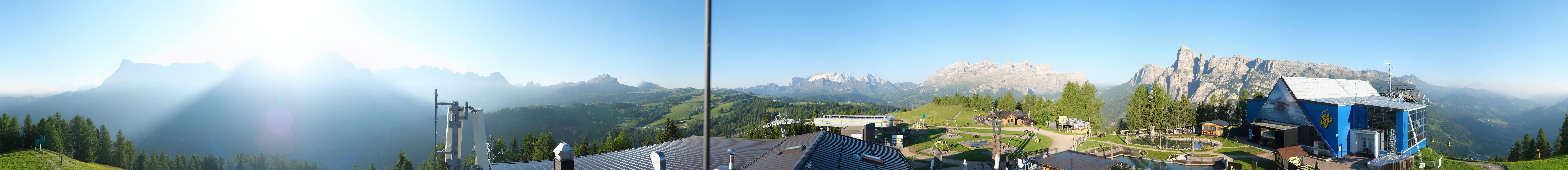 Archived image Webcam Alta Badia Panorama