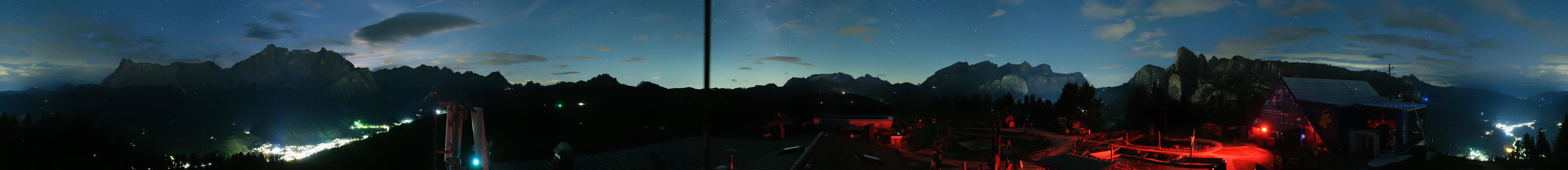Archived image Webcam Alta Badia Panorama