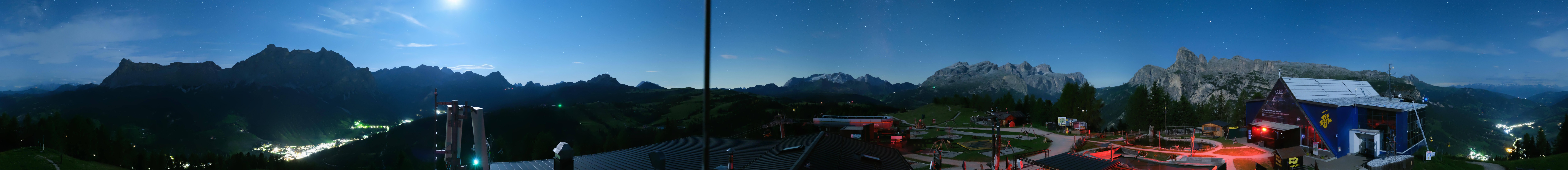 Archived image Webcam Alta Badia Panorama