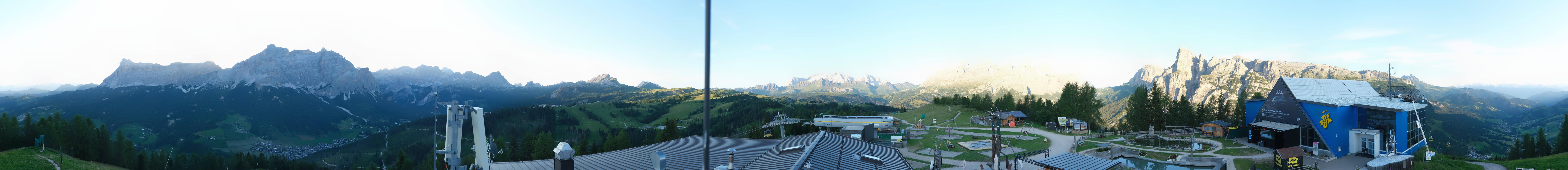 Archived image Webcam Alta Badia Panorama