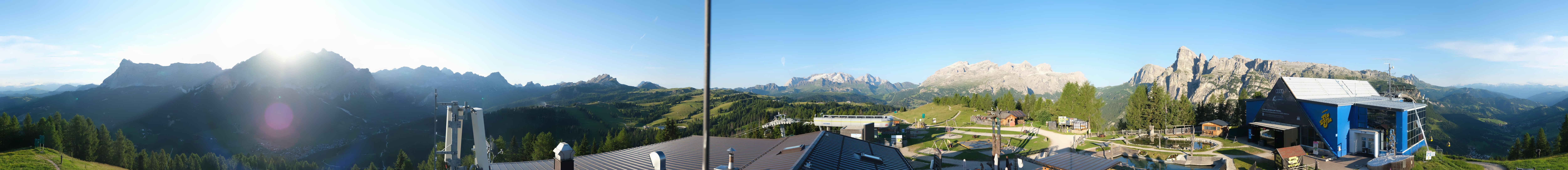 Archived image Webcam Alta Badia Panorama