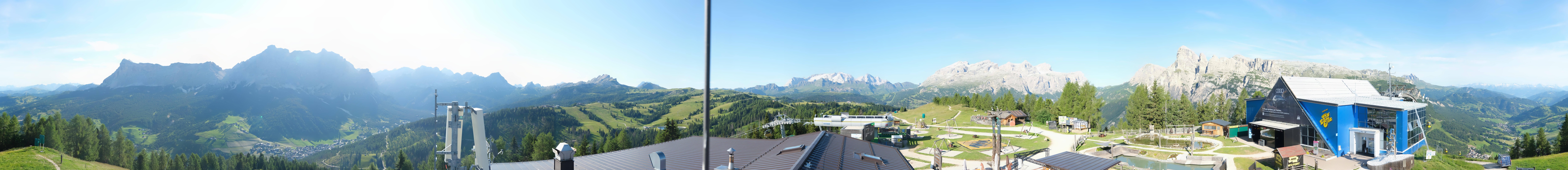 Archived image Webcam Alta Badia Panorama