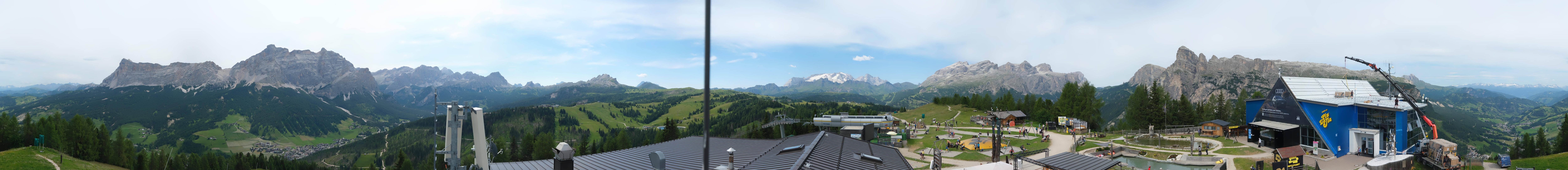 Archived image Webcam Alta Badia Panorama