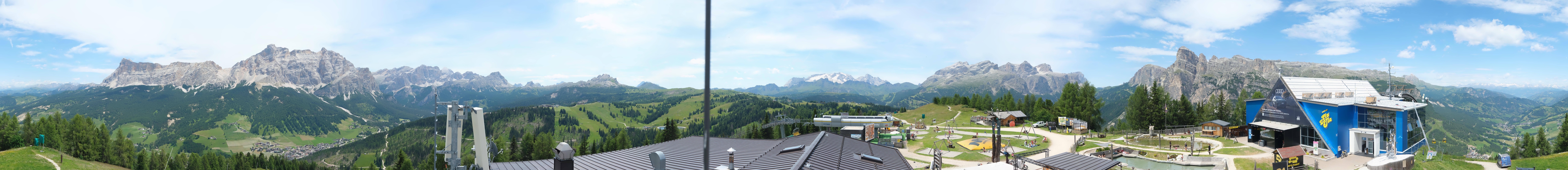 Archived image Webcam Alta Badia Panorama