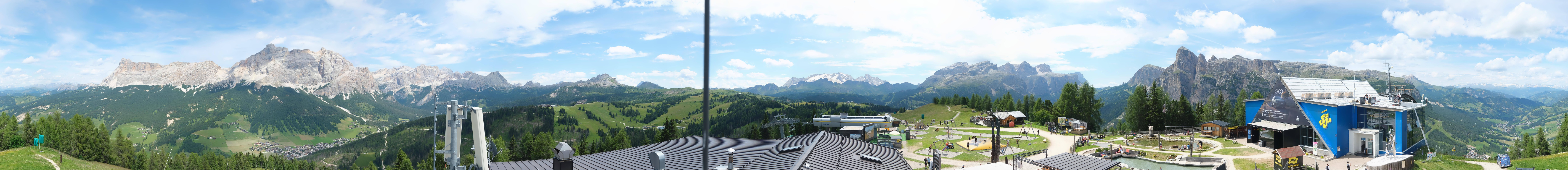 Archived image Webcam Alta Badia Panorama