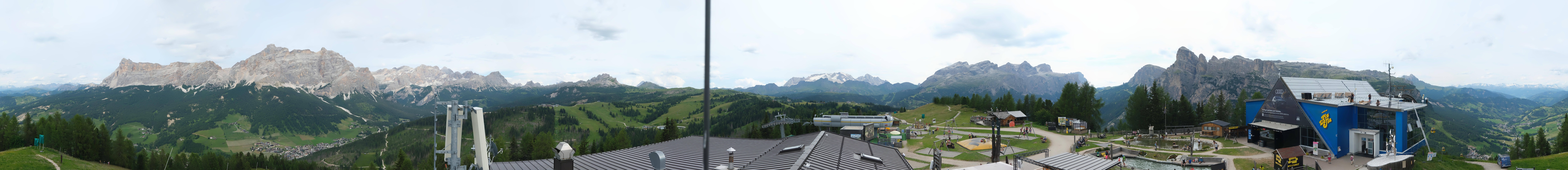 Archived image Webcam Alta Badia Panorama