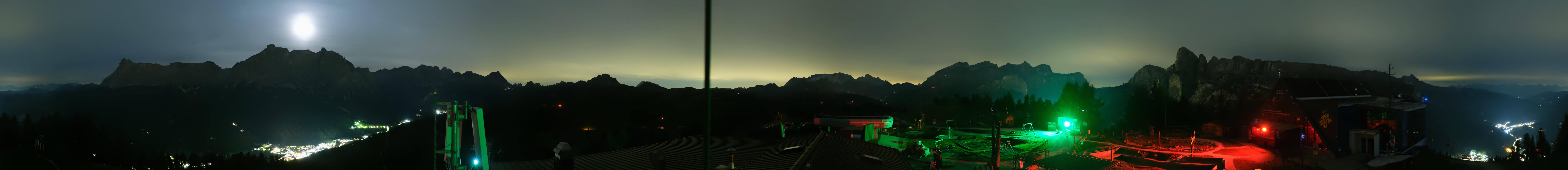 Archived image Webcam Alta Badia Panorama