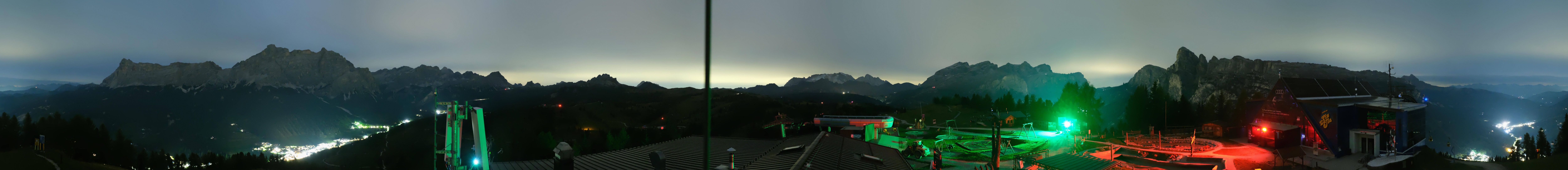 Archived image Webcam Alta Badia Panorama