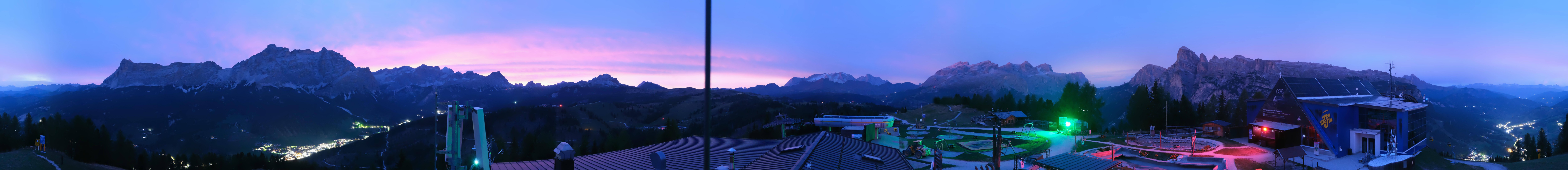 Archived image Webcam Alta Badia Panorama