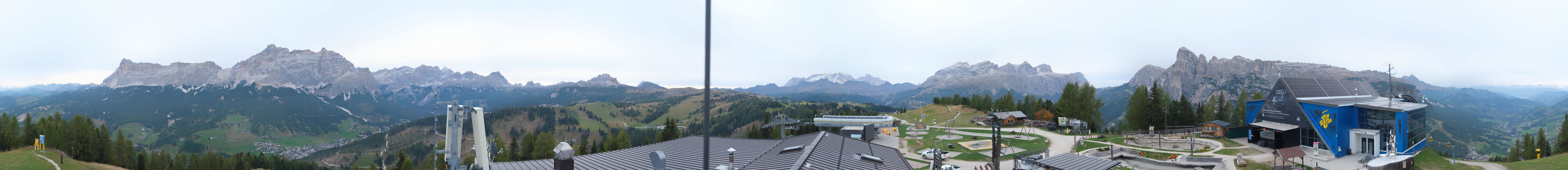 Archived image Webcam Alta Badia Panorama