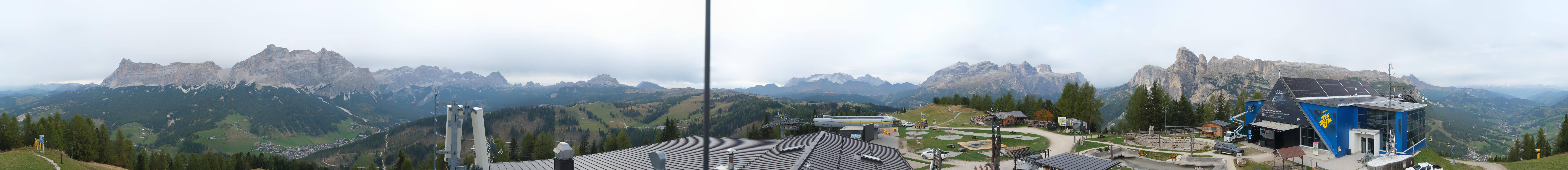 Archived image Webcam Alta Badia Panorama