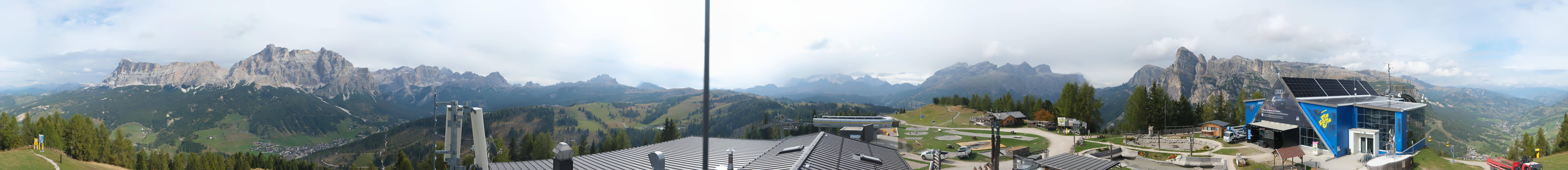 Archived image Webcam Alta Badia Panorama