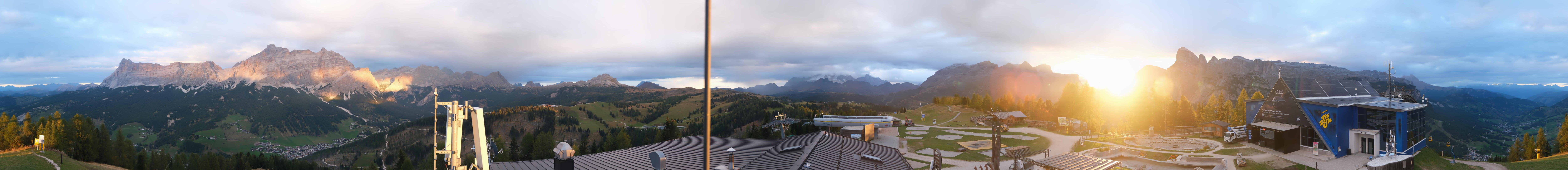 Archived image Webcam Alta Badia Panorama