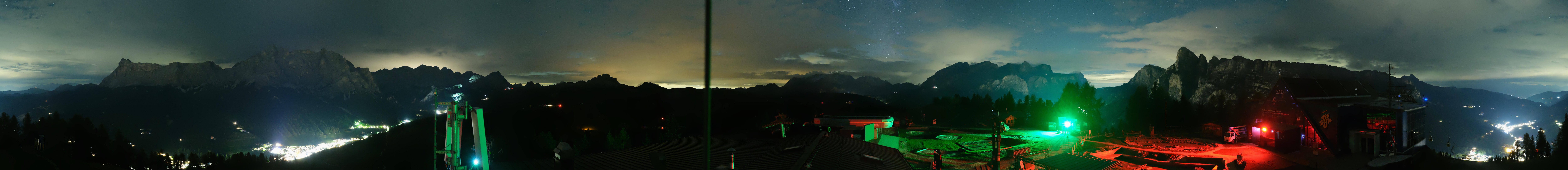 Archived image Webcam Alta Badia Panorama