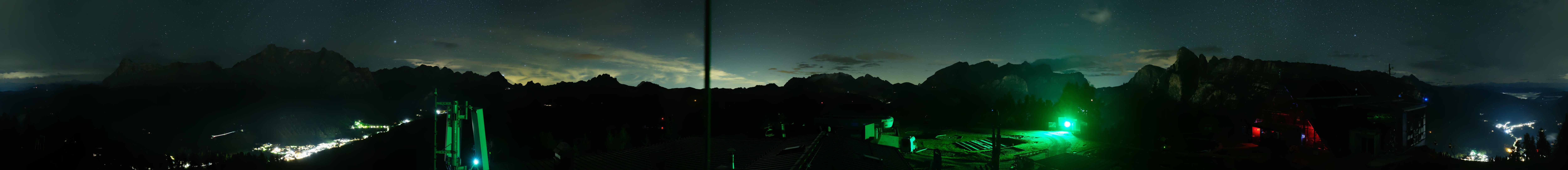 Archived image Webcam Alta Badia Panorama
