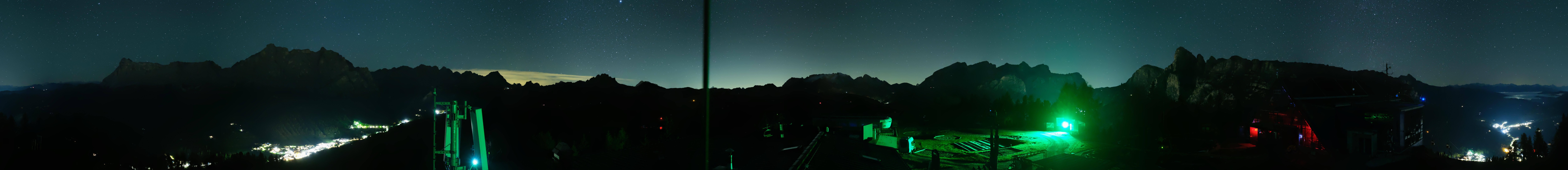 Archived image Webcam Alta Badia Panorama