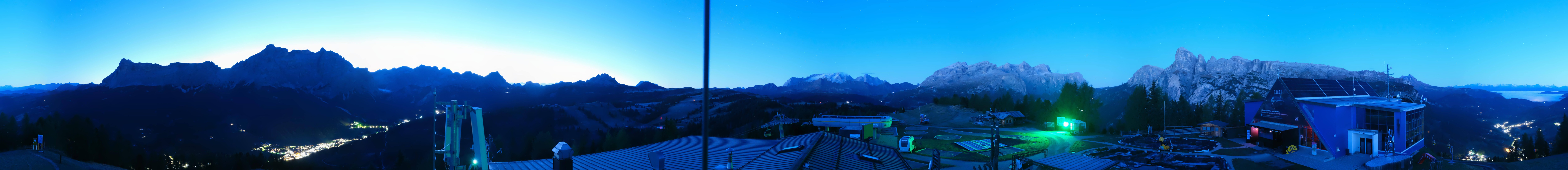 Archived image Webcam Alta Badia Panorama