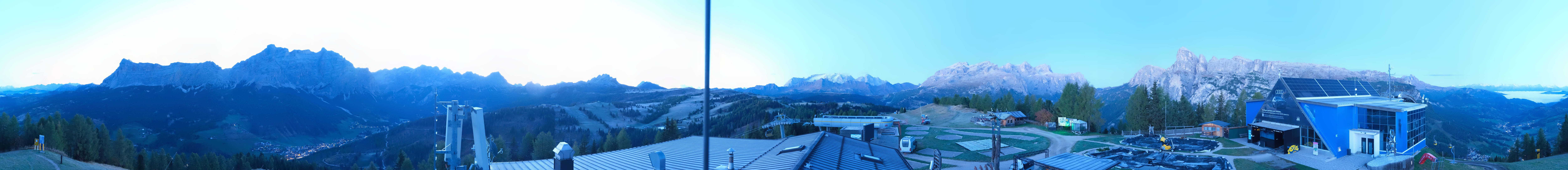 Archived image Webcam Alta Badia Panorama