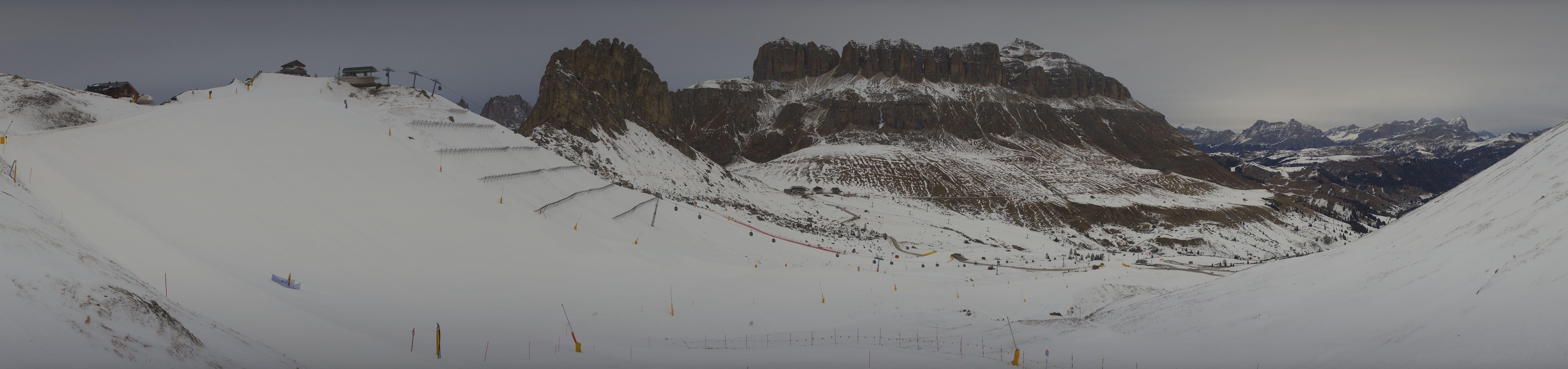 Archiv Foto Webcam Fassatal Panorama - Pordoi Pass