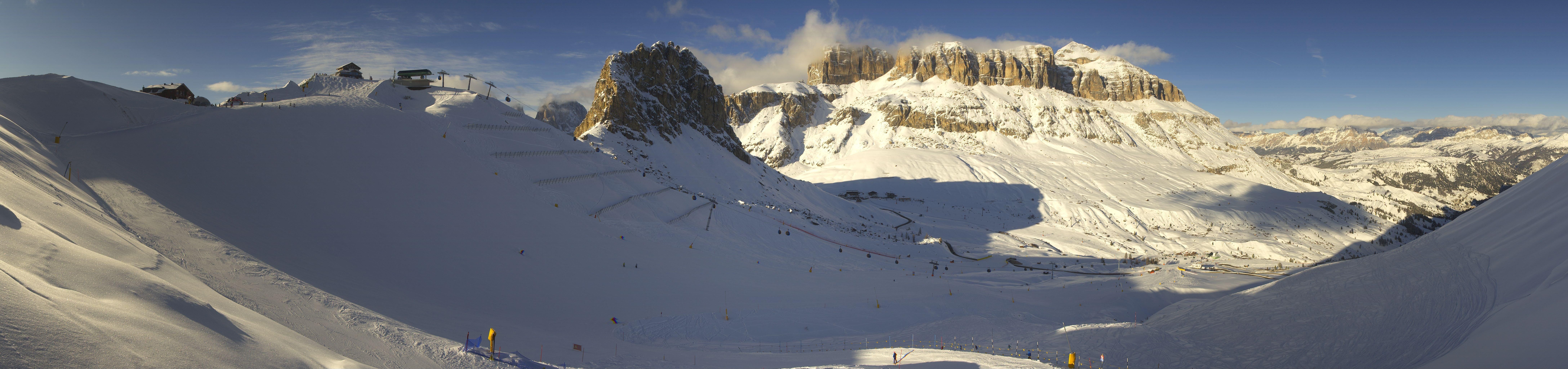 Archiv Foto Webcam Fassatal Panorama - Pordoi Pass