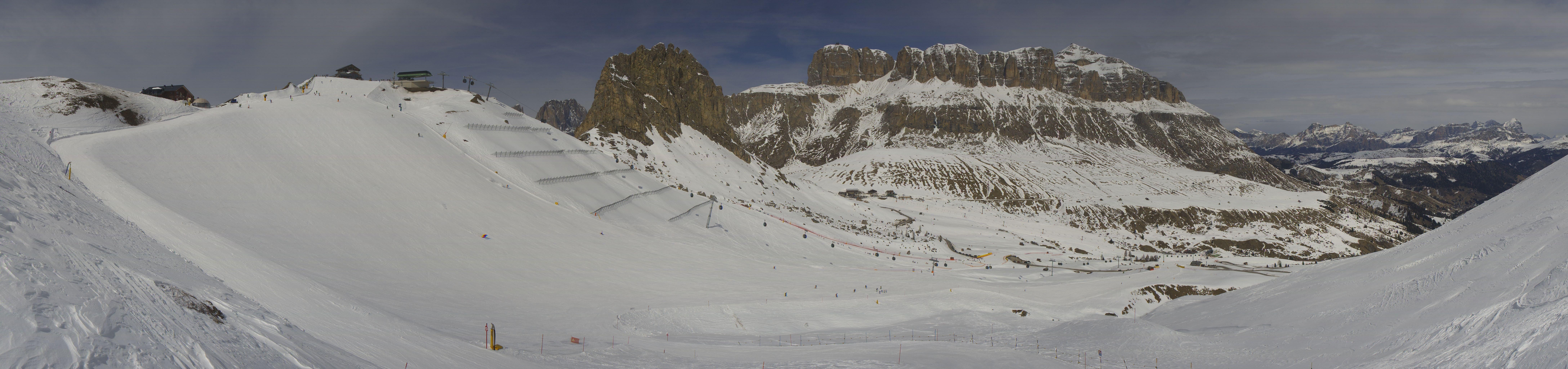 Archiv Foto Webcam Fassatal Panorama - Pordoi Pass