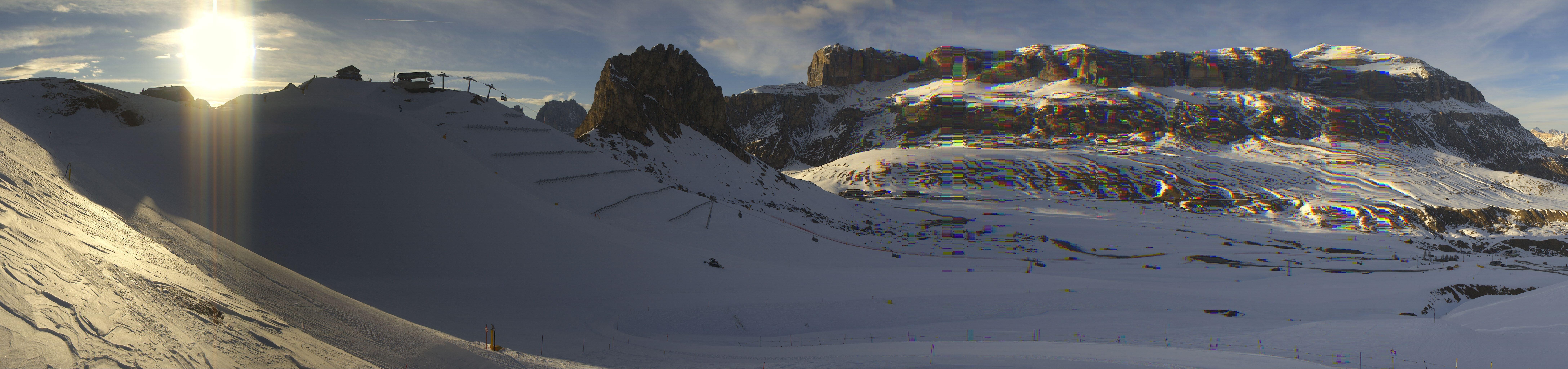 Archiv Foto Webcam Fassatal Panorama - Pordoi Pass