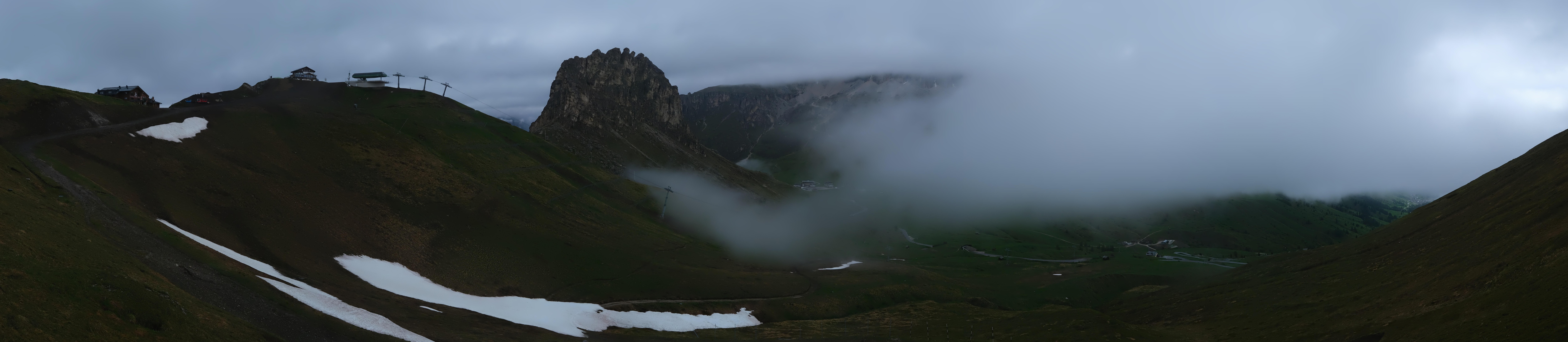 Archiv Foto Webcam Fassatal Panorama - Pordoi Pass