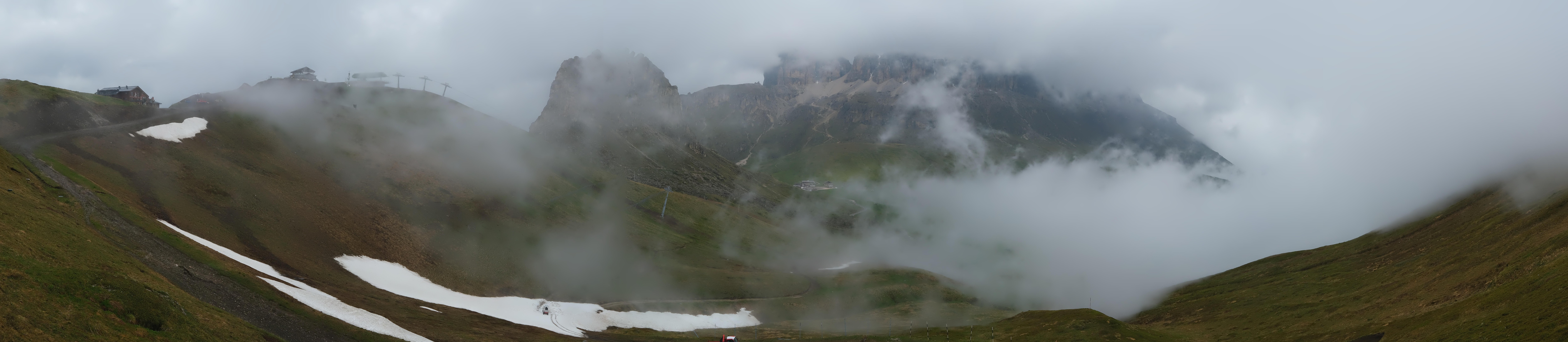 Archiv Foto Webcam Fassatal Panorama - Pordoi Pass