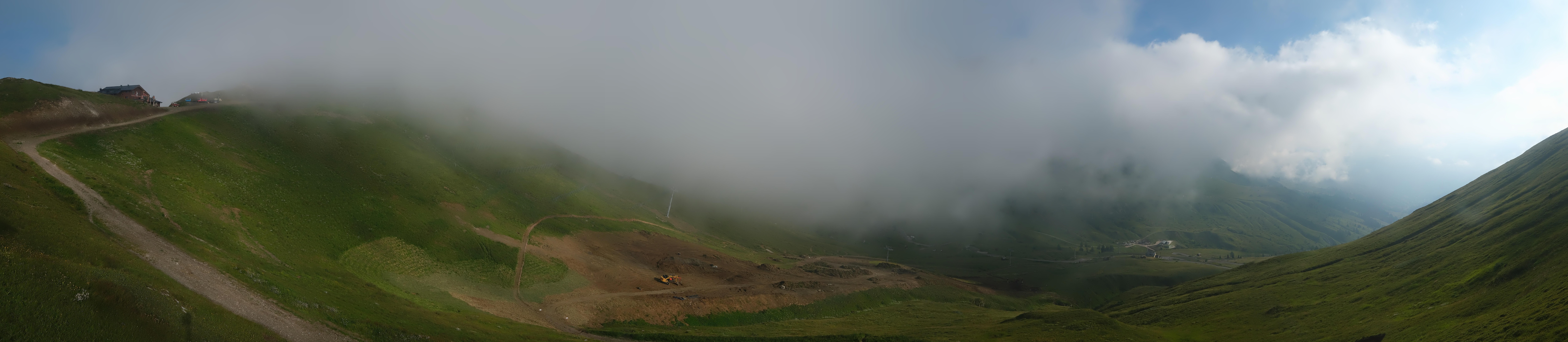 Archiv Foto Webcam Fassatal Panorama - Pordoi Pass