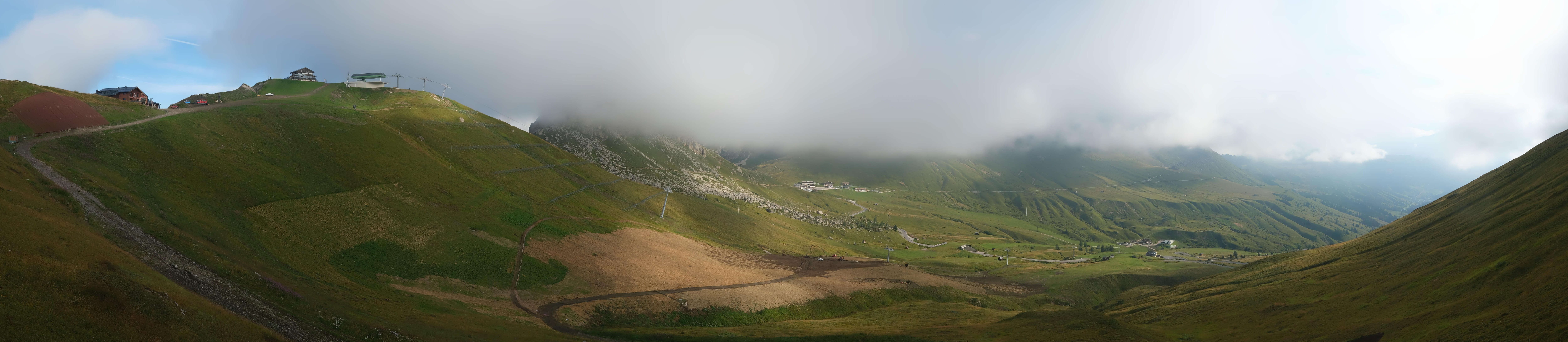 Archiv Foto Webcam Fassatal Panorama - Pordoi Pass