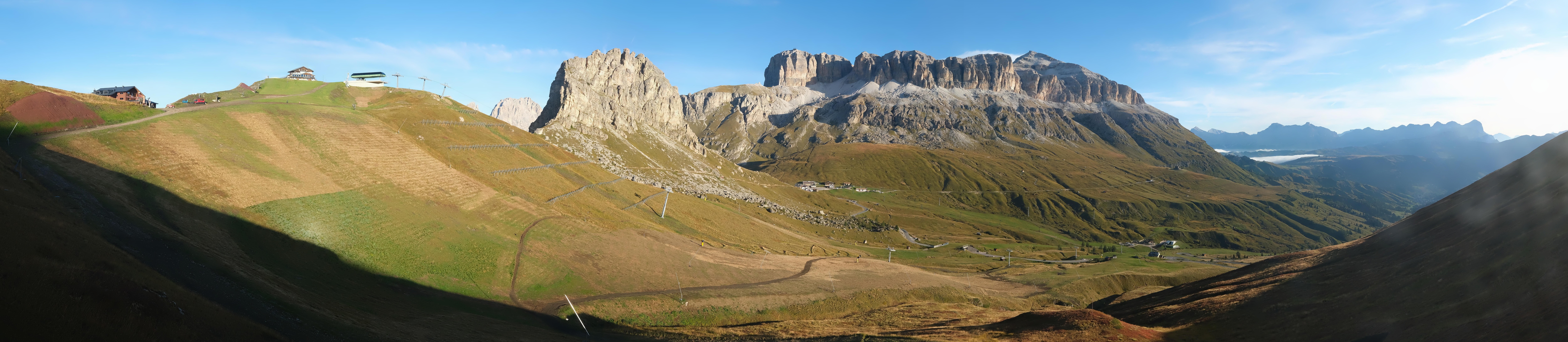 Archiv Foto Webcam Fassatal Panorama - Pordoi Pass