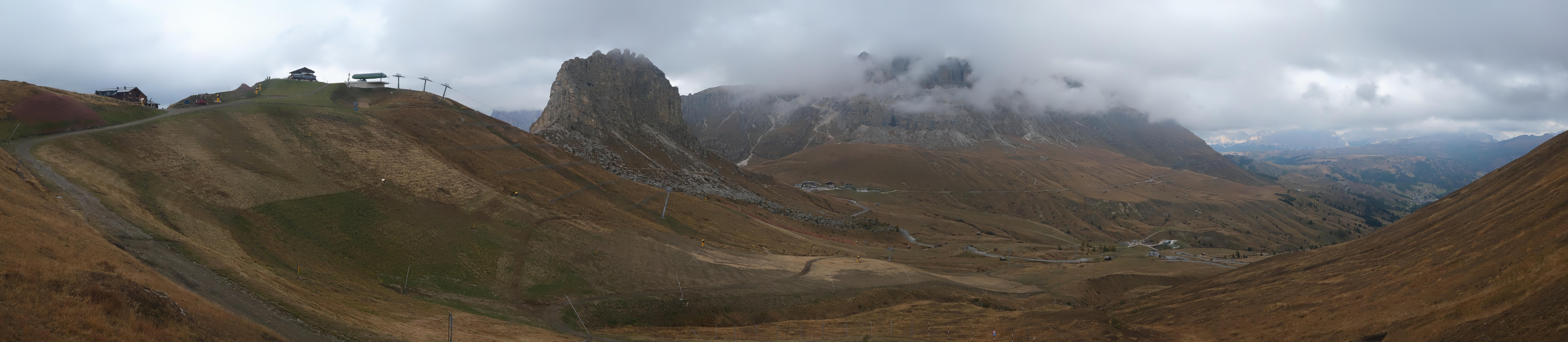 Archiv Foto Webcam Fassatal Panorama - Pordoi Pass