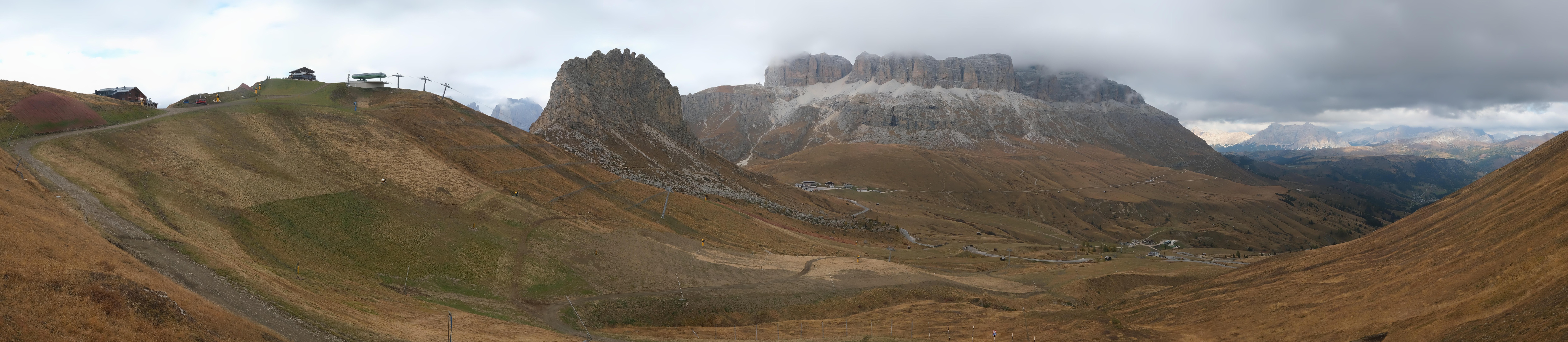Archiv Foto Webcam Fassatal Panorama - Pordoi Pass
