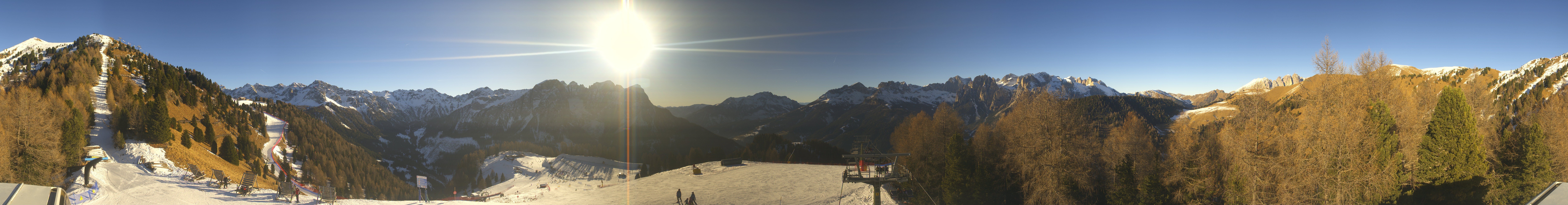 Archiv Foto Webcam Panorama Pozza di Fassa - Buffaure