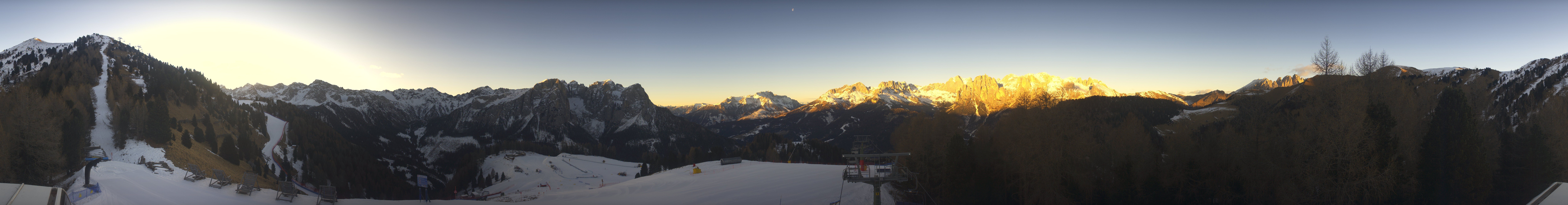 Archiv Foto Webcam Panorama Pozza di Fassa - Buffaure