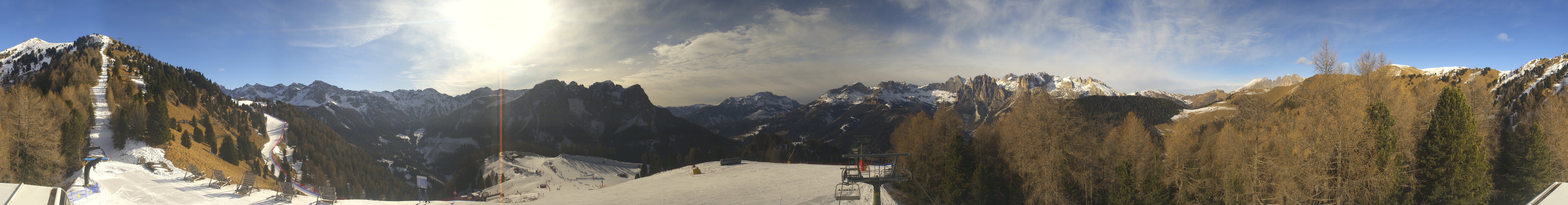 Archiv Foto Webcam Panorama Pozza di Fassa - Buffaure