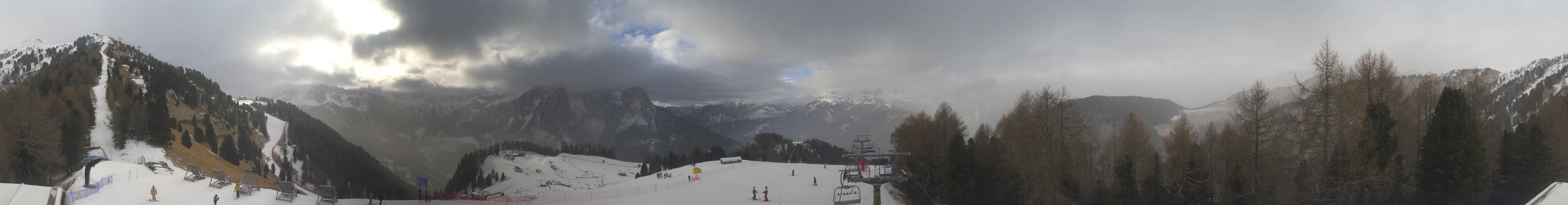 Archiv Foto Webcam Panorama Pozza di Fassa - Buffaure