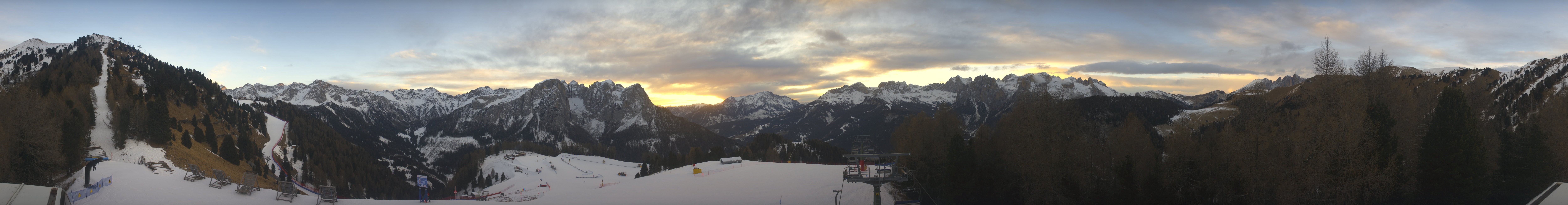 Archiv Foto Webcam Panorama Pozza di Fassa - Buffaure