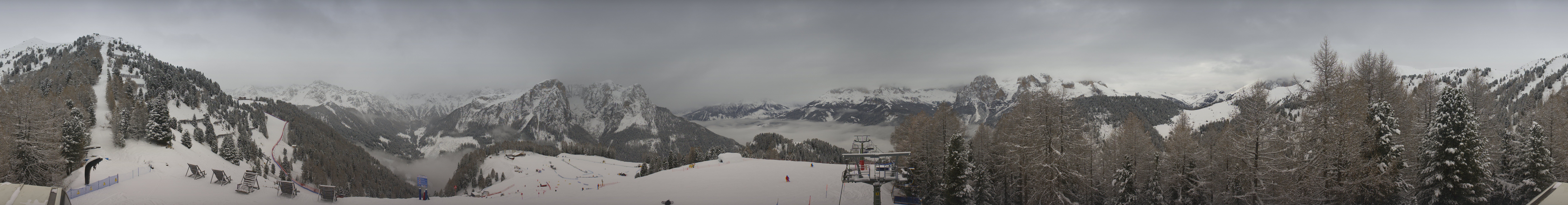 Archiv Foto Webcam Panorama Pozza di Fassa - Buffaure