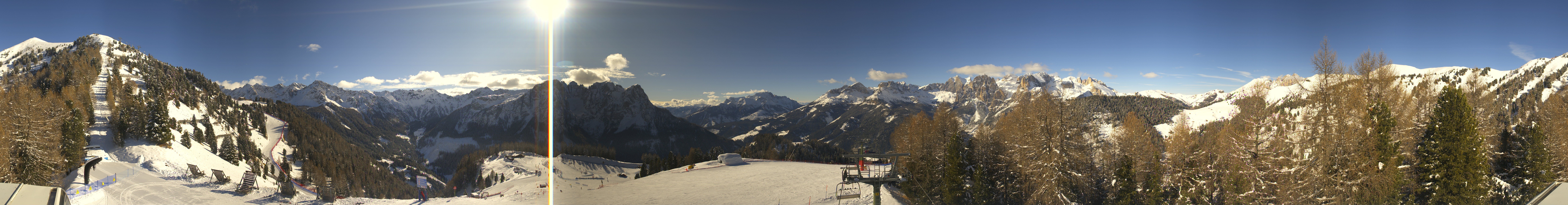 Archiv Foto Webcam Panorama Pozza di Fassa - Buffaure