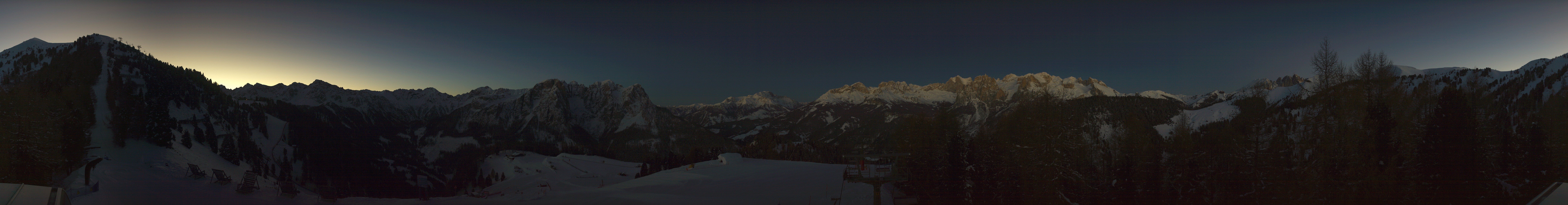 Archiv Foto Webcam Panorama Pozza di Fassa - Buffaure