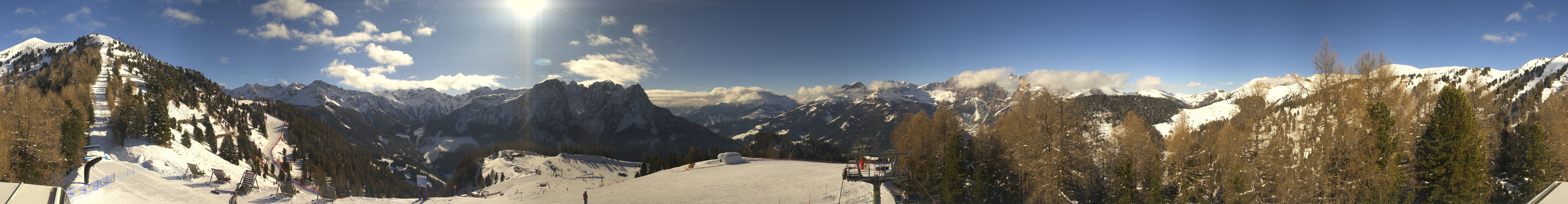 Archiv Foto Webcam Panorama Pozza di Fassa - Buffaure