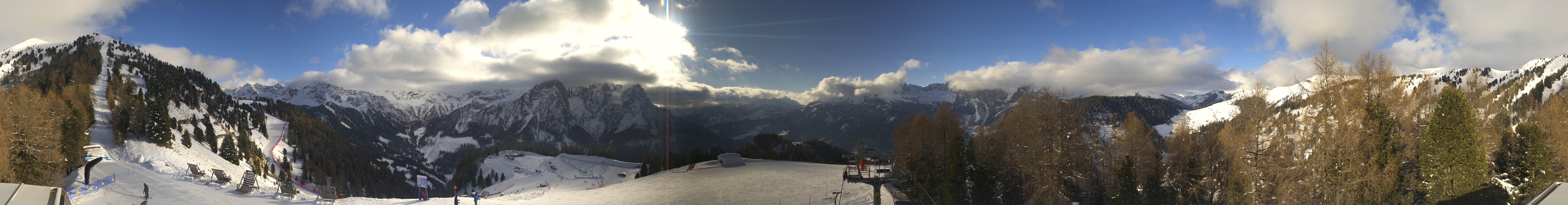 Archiv Foto Webcam Panorama Pozza di Fassa - Buffaure