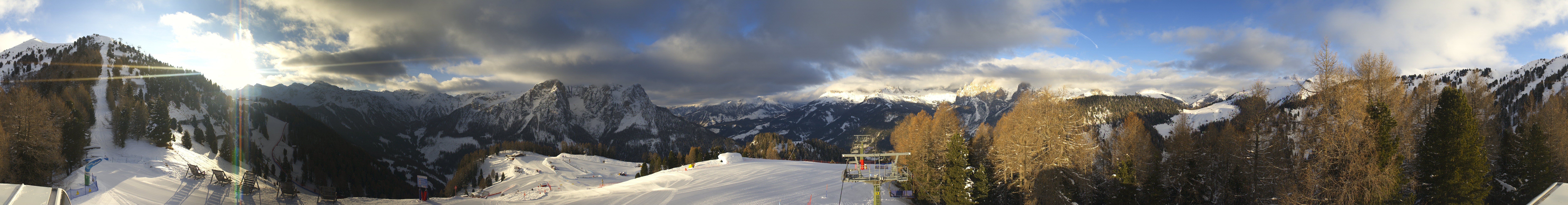 Archiv Foto Webcam Panorama Pozza di Fassa - Buffaure