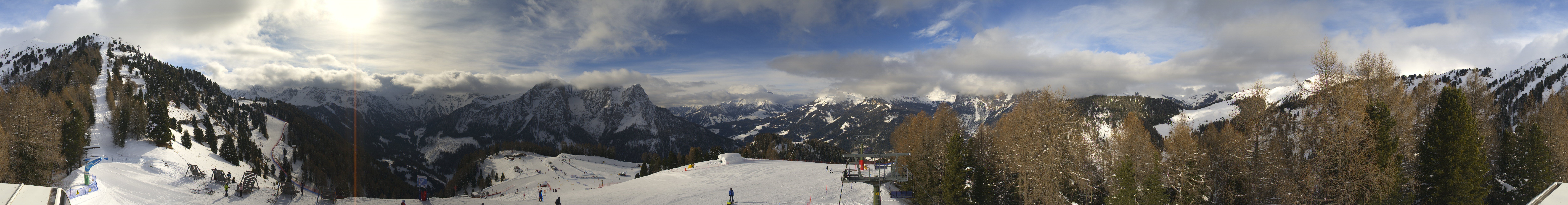 Archiv Foto Webcam Panorama Pozza di Fassa - Buffaure