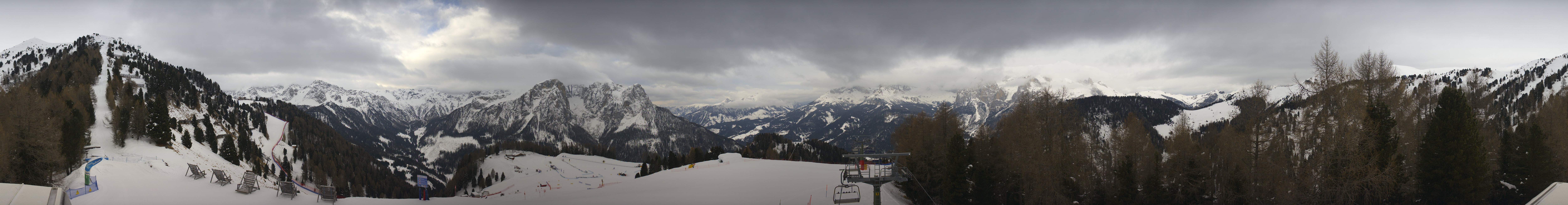 Archiv Foto Webcam Panorama Pozza di Fassa - Buffaure