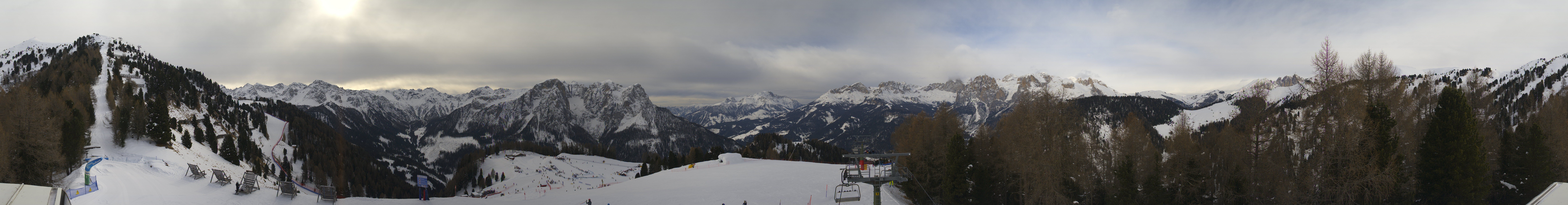 Archiv Foto Webcam Panorama Pozza di Fassa - Buffaure