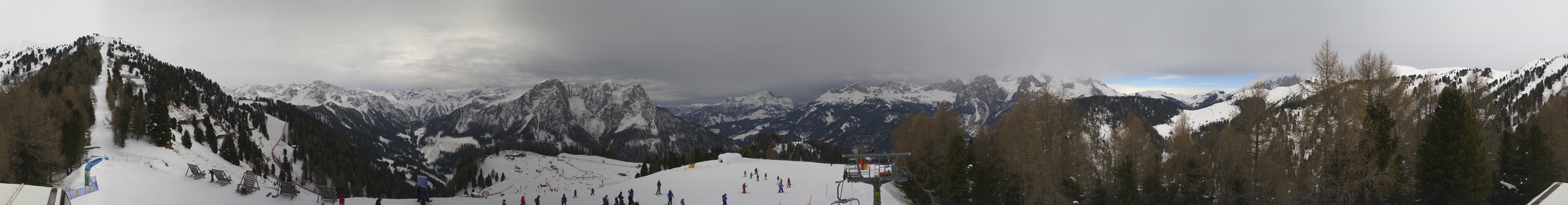 Archiv Foto Webcam Panorama Pozza di Fassa - Buffaure