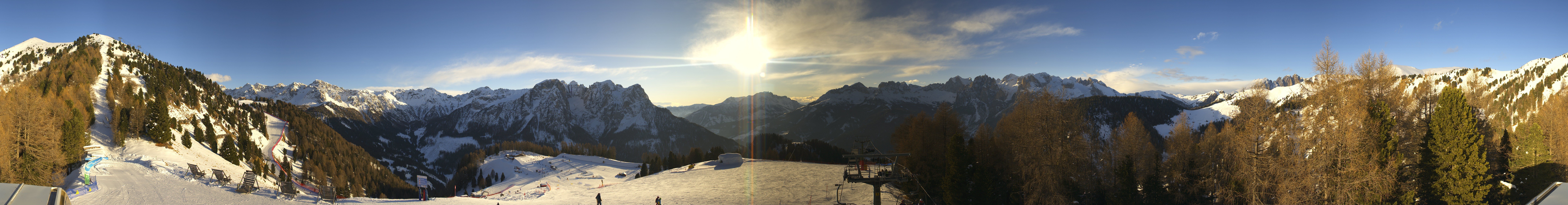 Archiv Foto Webcam Panorama Pozza di Fassa - Buffaure
